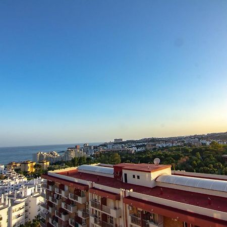 Benalmádena estudio JJupiter 250 m del mar con vistas al mar piscinas Exterior foto