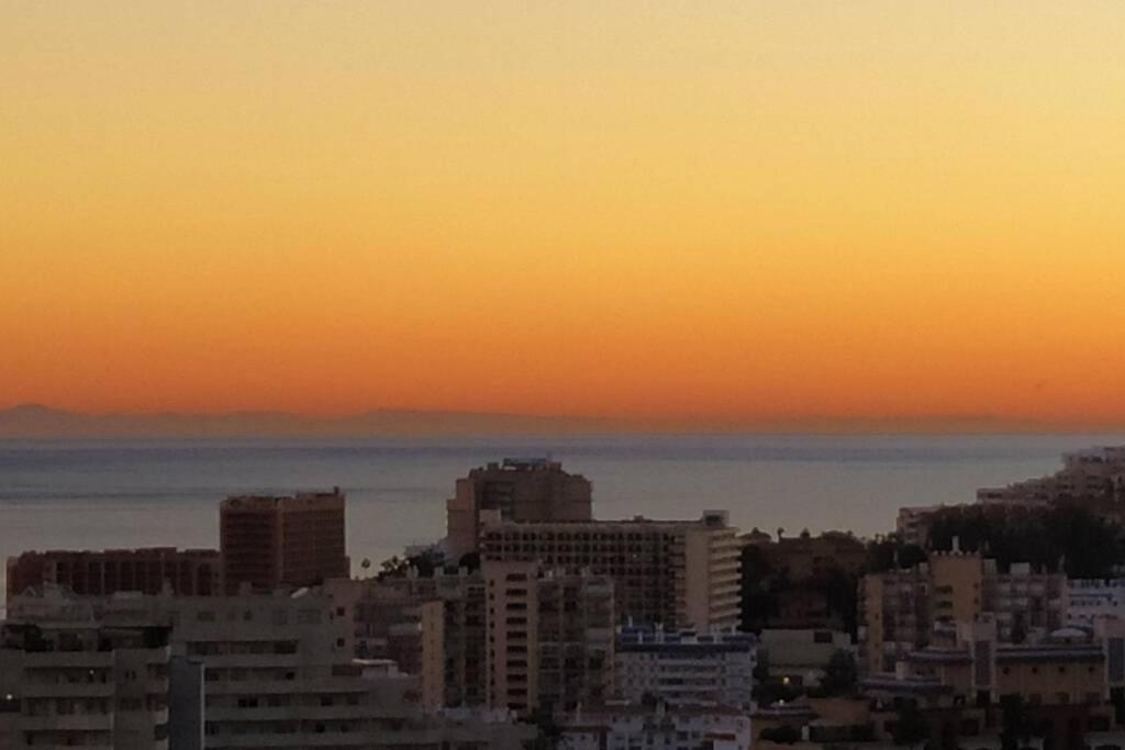 Benalmádena estudio JJupiter 250 m del mar con vistas al mar piscinas Exterior foto