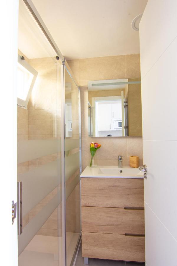 Benalmádena estudio JJupiter 250 m del mar con vistas al mar piscinas Exterior foto